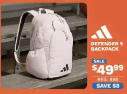 Big 5 Adidas Defender 5 Backpack offer