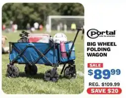 Big 5 Portal big wheel folding wagon offer