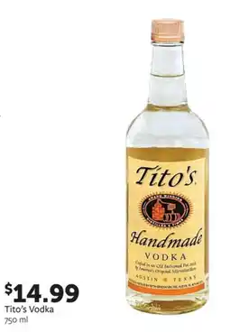 Fareway Tito's Vodka offer