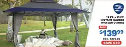 Big 5 Z Shade 13 Ft. x 13 Ft. Instant Gazebo with Auto Arms offer