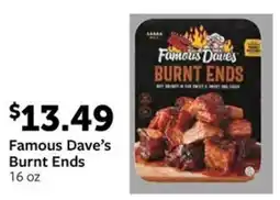 Fareway Famous Dave's Burnt Ends offer