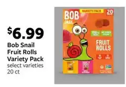 Fareway Bob Snail Fruit Rolls offer