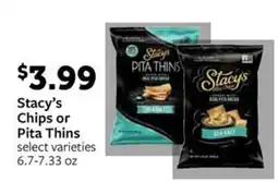 Fareway Stacy's Chips or Pita Thins offer