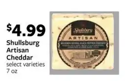 Fareway Shullsburg Artisan Cheddar offer