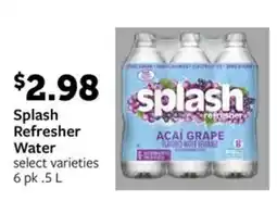 Fareway Splash Refresher Water offer