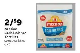 Fareway Mission Carb Balance Tortillas offer
