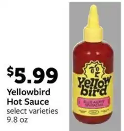 Fareway Yellowbird hot sauce offer
