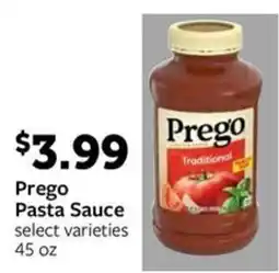 Fareway Prego Pasta Sauce offer