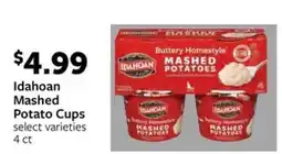 Fareway Idahohan mashed potato cups offer
