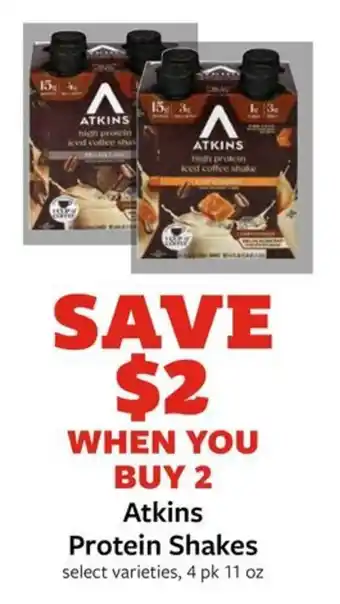 Fareway Atkins Protein Shakes offer