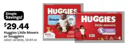 Fareway Huggies little movers or snugglers offer
