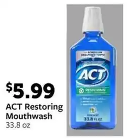 Fareway Act restoring mouthwash offer