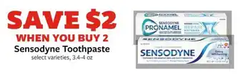 Fareway Sensodyne Toothpaste offer