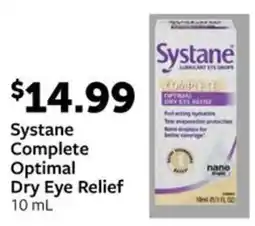 Fareway Systane Complete Optimal Dry Eye Relief offer
