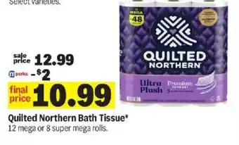 Meijer Quilted Northern Bath Tissue offer