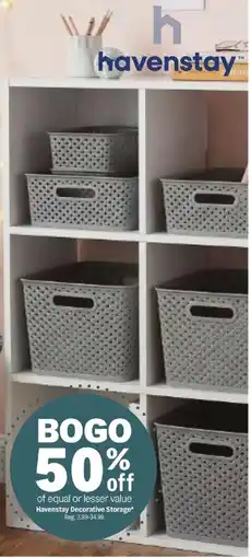Meijer Havenstay Decorative Storage offer