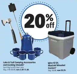 Meijer Igloo 62 Qt. MaxCold Wheeled Coolers offer