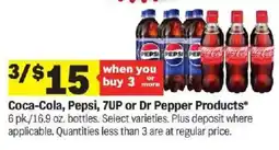 Meijer Coca-Cola, Pepsi, 7UP or Dr Pepper Products offer