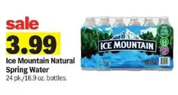 Meijer Ice Mountain Natural Spring Water offer