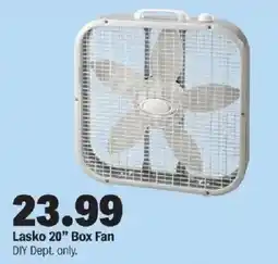 Meijer Lasko 20" Box Fan offer