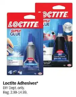 Meijer Loctite adhesives offer