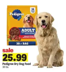 Meijer Pedigree Dry Dog Food offer