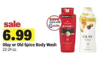 Meijer Olay or Old Spice Body Wash offer