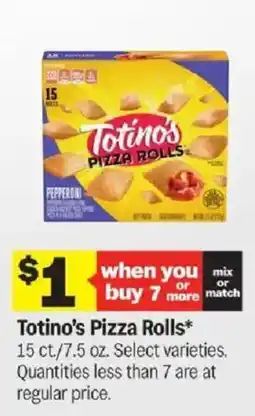 Meijer Totino's Pizza Rolls offer