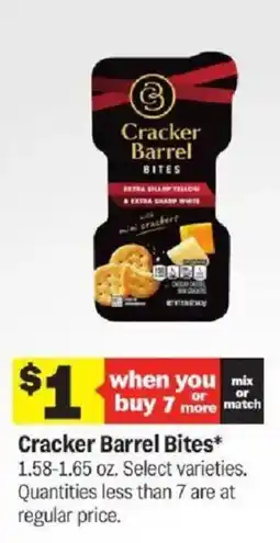 Meijer Cracker Barrel Bites offer