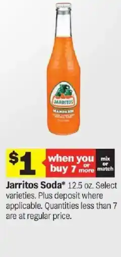 Meijer Jarritos Soda offer