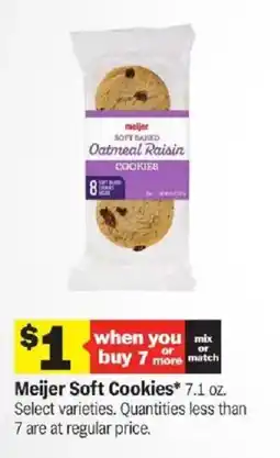 Meijer Meijer soft cookies offer