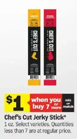 Meijer Chef's Cut Jerky Stick offer