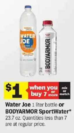 Meijer Water Joe or BODYARMOR SportWater offer