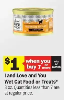 Meijer I and Love and You Wet Cat Food or Treats offer