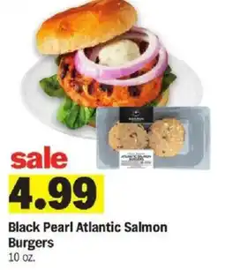 Meijer Black Pearl Atlantic Salmon Burgers offer
