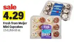 Meijer Oreo Mini Cupcakes offer