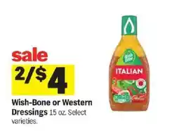 Meijer Wish-Bone Italian Dressing offer