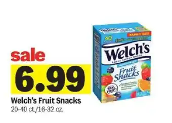 Meijer Welch's Fruit Snacks offer