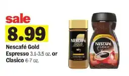 Meijer Nescafe Gold Espresso or Clasico offer