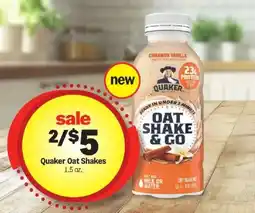 Meijer Quaker oat shakes offer