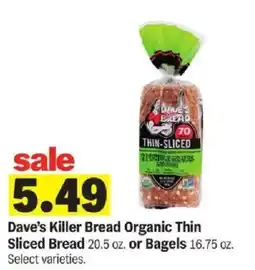Meijer Dave's Killer Bread Organic Thin Sliced Bread offer
