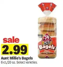 Meijer Aunt Millie's Bagels offer