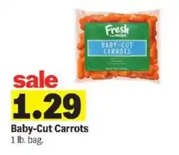 Meijer Fresh baby-cut carrots offer
