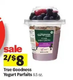 Meijer True Goodness Yogurt Parfaits offer