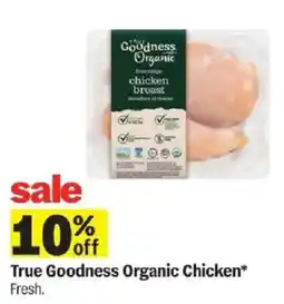 Meijer True Goodness Organic Chicken offer