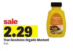 Meijer True Goodness Organic Mustard offer