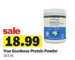 Meijer True Goodness Protein Powder offer