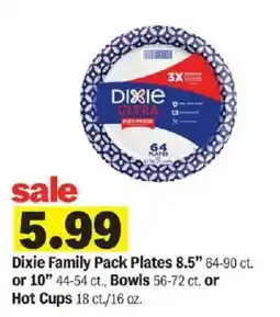 Meijer Dixie family pack plates offer