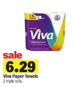 Meijer Viva Paper Towels offer
