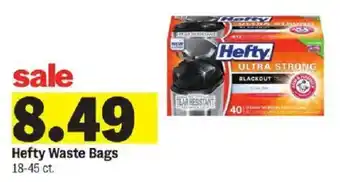 Meijer Hefty waste bags offer